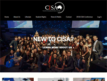 Tablet Screenshot of cisa.edu.au